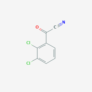 molecular formula C8H3Cl2NO B194311 2,3-Dichlorobenzoyl cyanide CAS No. 77668-42-9