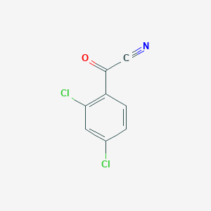 molecular formula C8H3Cl2NO B194317 2,4-Dichlorobenzoyl Cyanide CAS No. 35022-43-6