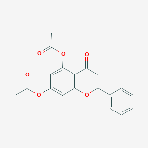 molecular formula C19H14O6 B019432 5,7-Diacetoxyflavone CAS No. 6665-78-7