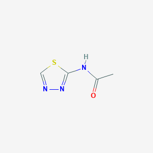 molecular formula C4H5N3OS B194325 n-(1,3,4-Thiadiazol-2-yl)acetamide CAS No. 5393-55-5