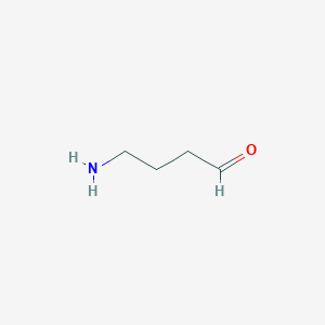 molecular formula C4H9NO B194337 4-Aminobutanal CAS No. 4390-05-0