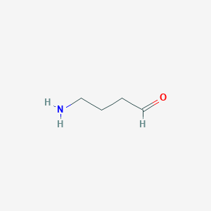 molecular formula C5H10O B194337 4-氨基丁醛 CAS No. 4390-05-0