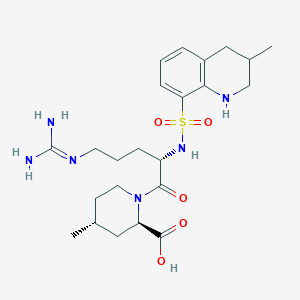 molecular formula C23H36N6O5S B194362 阿加曲班 CAS No. 74863-84-6