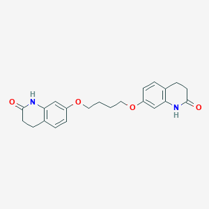 1,4-Bis[3,4-dihydro-2(1H)-quinolinon-7-oxy]butane