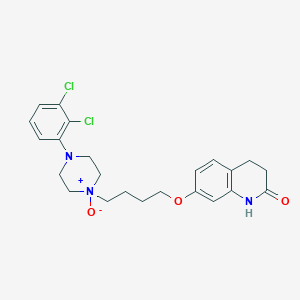 molecular formula C23H27Cl2N3O3 B194377 Aripiprazole N-Oxide CAS No. 573691-09-5