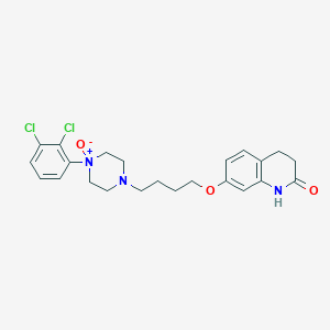 molecular formula C23H27Cl2N3O3 B194383 Aripiprazole N4-Oxide CAS No. 573691-11-9