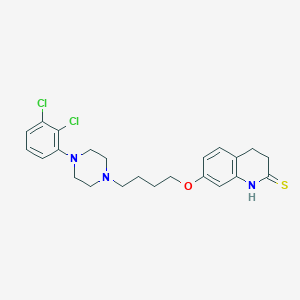 molecular formula C23H27Cl2N3OS B194384 Thio-aripiprazole CAS No. 573691-04-0