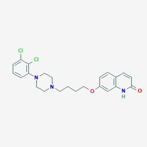 molecular formula C23H25Cl2N3O2 B194390 Dehydroaripiprazole CAS No. 129722-25-4