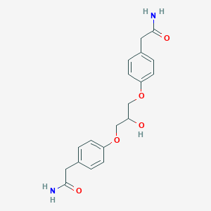 molecular formula C19H22N2O5 B194392 Atenolol EP impurity E CAS No. 141650-31-9
