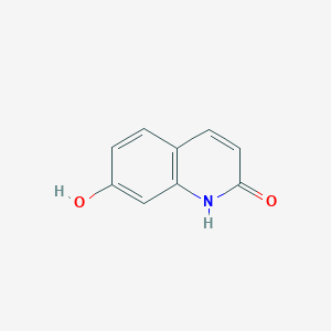 molecular formula C9H7NO2 B194394 7-Hydroxycarbostyril CAS No. 70500-72-0