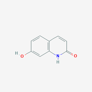molecular formula C9H7NO2 B194394 7-hydroxyquinolin-2(1H)-one CAS No. 70500-72-0