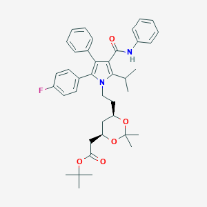 molecular formula C40H47FN2O5 B194415 Atorvastatin Acetonide tert-Butyl Ester CAS No. 125971-95-1