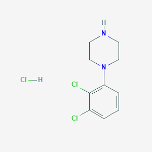 molecular formula C10H12Cl2N2.HCl B194418 1-(2,3-Dichlorophenyl)piperazine hydrochloride CAS No. 119532-26-2