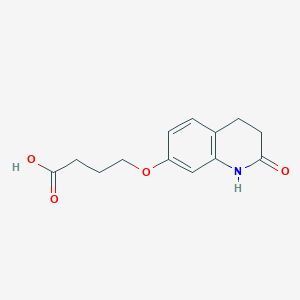 molecular formula C13H15NO4 B194440 Aripiprazole Metabolite CAS No. 58899-27-7