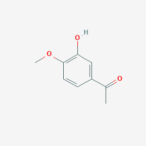 molecular formula C9H10O3 B194541 3-Hydroxy-4-methoxyacetophenone CAS No. 6100-74-9