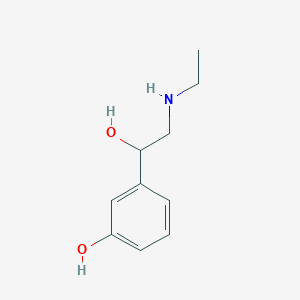 molecular formula C10H15NO2 B194583 Etilefrine CAS No. 709-55-7
