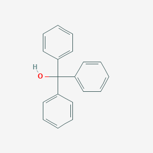 molecular formula C19H16O B194598 Triphenylcarbinol CAS No. 76-84-6