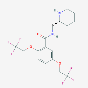 molecular formula C17H20F6N2O3 B194605 R-(-)-Flecainide CAS No. 99495-90-6