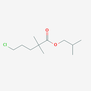 molecular formula C11H21ClO2 B194615 Isobutyl 5-chloro-2,2-dimethylvalerate CAS No. 109232-37-3