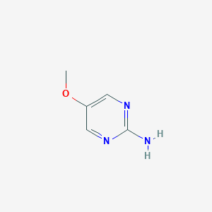 molecular formula C5H7N3O B019462 2-Amino-5-methoxypyrimidine CAS No. 13418-77-4