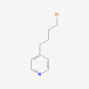 molecular formula C9H12BrN B019463 4-(4-溴丁基)吡啶 CAS No. 109315-44-8