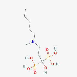 molecular formula C9H23NO7P2 B194636 艾班膦酸 CAS No. 114084-78-5