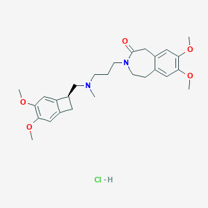 molecular formula C27H37ClN2O5 B194646 Ivabradine Hydrochloride CAS No. 148849-67-6
