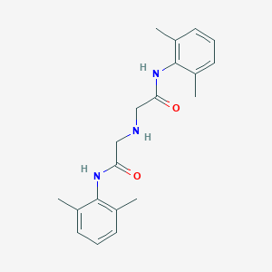 molecular formula C20H27ClN3O2 B194666 2,2'-Iminobis(N-(2,6-dimethylphenyl)acetamide) CAS No. 745798-07-6