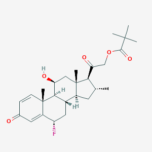 molecular formula C27H37FO5 B194686 戊酸氟轻松 CAS No. 29205-06-9
