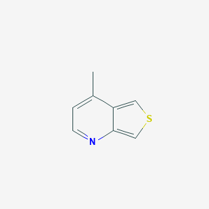 molecular formula C8H7NS B019469 4-Methylthieno[3,4-b]pyridine CAS No. 109510-31-8