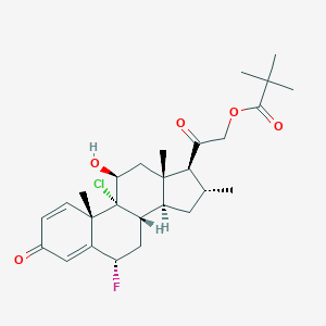 molecular formula C22H28ClFO4 B194695 Clocortolone CAS No. 34097-16-0