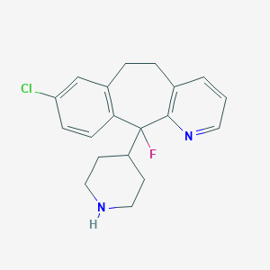 molecular formula C19H20ClFN2 B194704 11-Fluoro Desloratadine CAS No. 298220-99-2