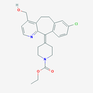 molecular formula C23H25ClN2O3 B194716 4-Hydroxymethyl Loratadine CAS No. 609806-40-8