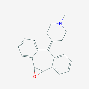 molecular formula C21H21NO B194770 Cyproheptadine epoxide CAS No. 54191-04-7