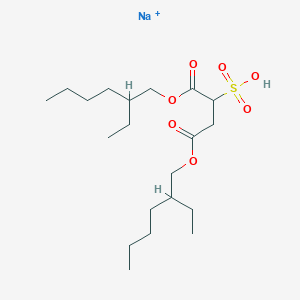 molecular formula C20H38NaO7S+ B194777 十二烷基硫酸钠 CAS No. 577-11-7