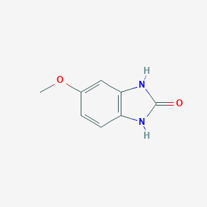 molecular formula C8H8N2O2 B194789 5-甲氧基-1H-苯并[d]咪唑-2(3H)-酮 CAS No. 2080-75-3