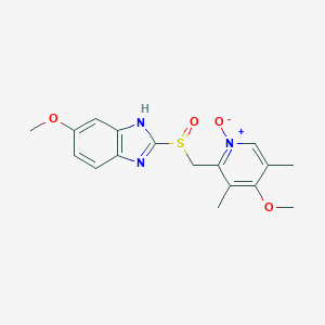 molecular formula C17H19N3O4S B194791 Omeprazole-N-oxide CAS No. 176219-04-8