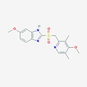 molecular formula C17H19N3O4S B194792 Omeprazole sulfone CAS No. 88546-55-8