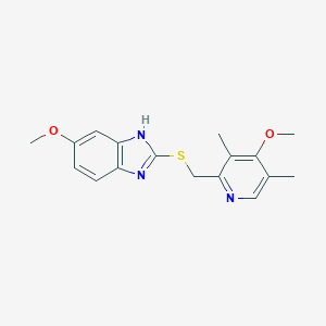 molecular formula C17H19N3O2S B194793 Ufiprazole CAS No. 73590-85-9