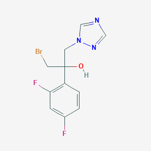 1-Bromo-2-(2,4-difluorophenyl)-3-(1H-1,2,4-triazol-1-yl)propan-2-ol