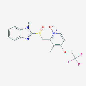 molecular formula C16H14F3N3O3S B194826 Lansoprazole N-oxide CAS No. 213476-12-1