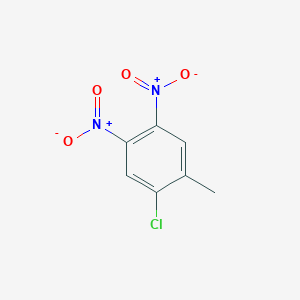 molecular formula C7H5ClN2O4 B019484 1-Chloro-2-methyl-4,5-dinitrobenzene CAS No. 56136-79-9