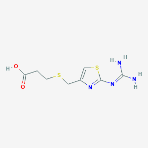 molecular formula C8H12N4O2S2 B194841 Famotidine propionic acid CAS No. 107880-74-0