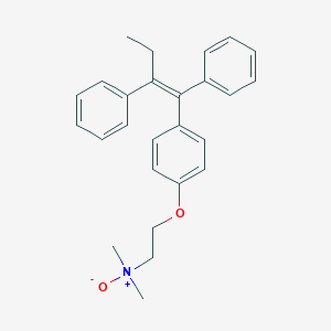 molecular formula C26H29NO2 B019486 tamoxifen N-oxide CAS No. 75504-34-6