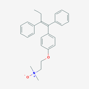 molecular formula C26H29NO2 B019486 Tamoxifen N-oxide CAS No. 75504-34-6