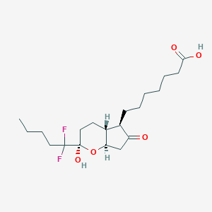 molecular formula C20H32F2O5 B194865 Lubiprostone CAS No. 136790-76-6