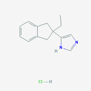 molecular formula C14H17N2Cl B194874 Atipamezole hydrochloride CAS No. 104075-48-1