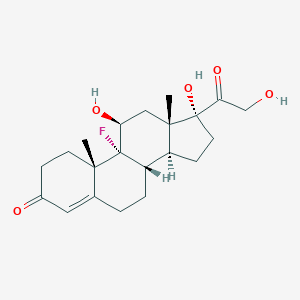 molecular formula C21H29FO5 B194907 Fludrocortisone CAS No. 127-31-1