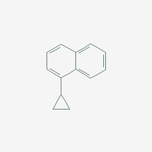 molecular formula C13H12 B194920 1-Cyclopropylnaphthalene CAS No. 25033-19-6