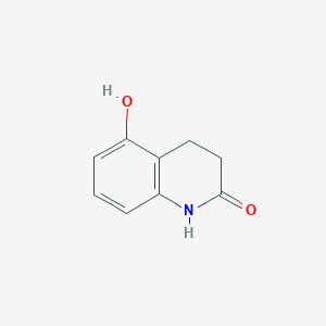 molecular formula C9H9NO2 B194980 5-羟基-3,4-二氢喹啉-2(1H)-酮 CAS No. 30389-33-4